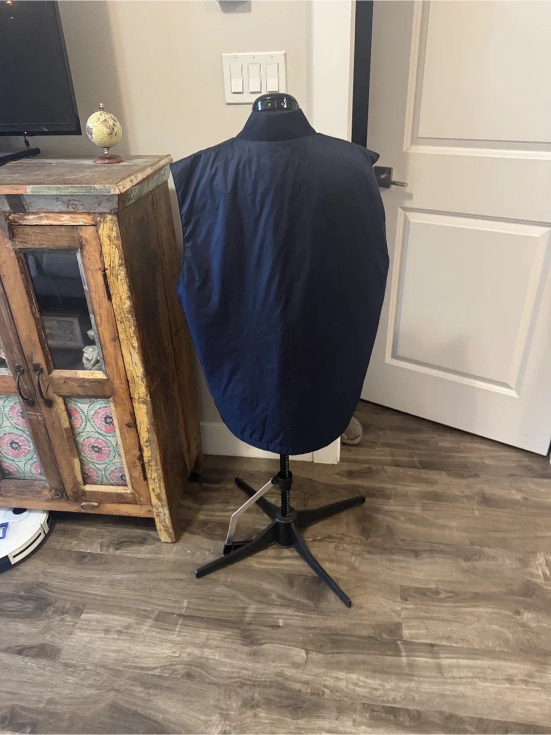 Z Zegna blue thermore vest / insert image indicator(3)