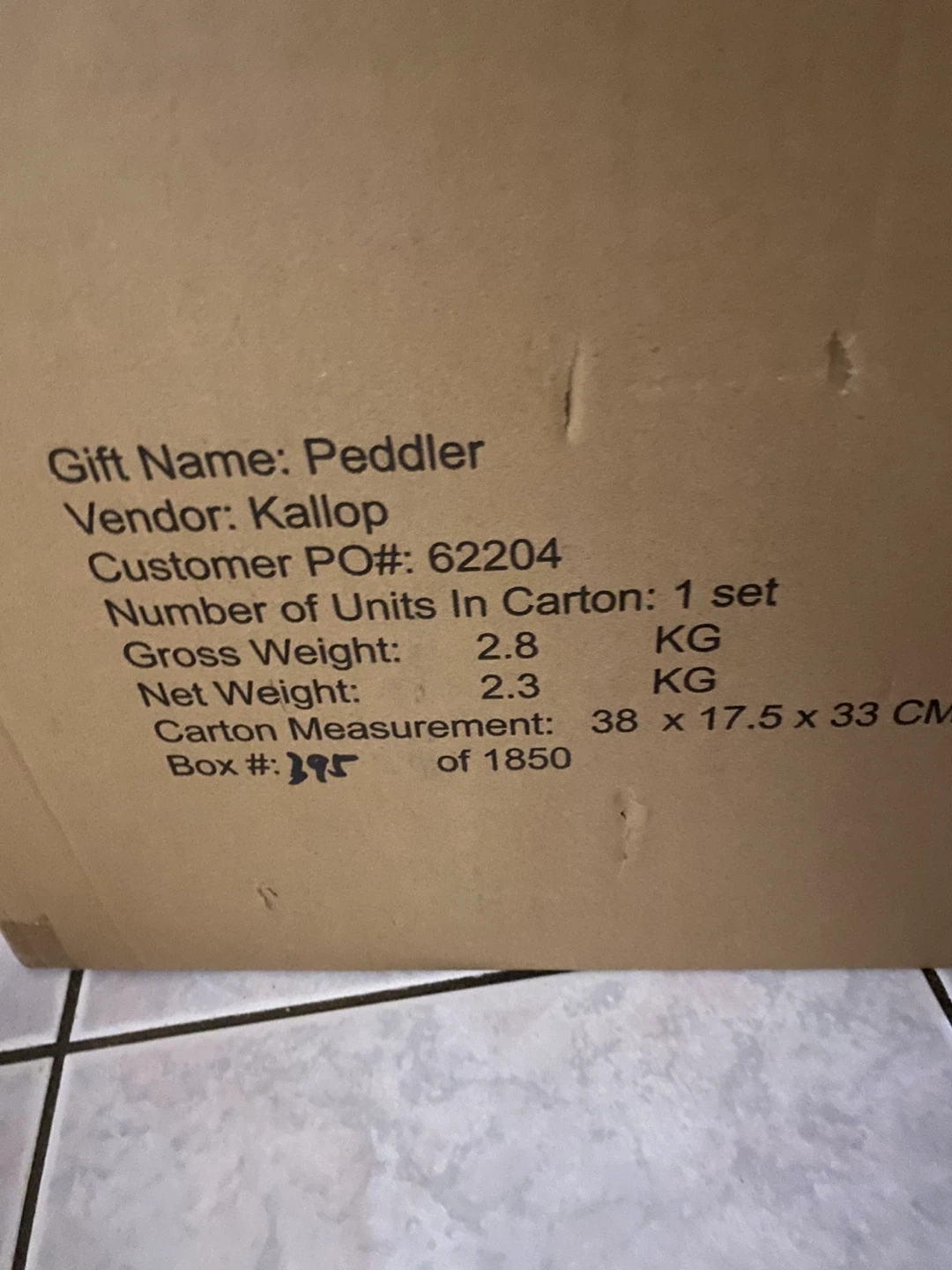 Kallop Peddler Exercise Pedaler - New in Box!