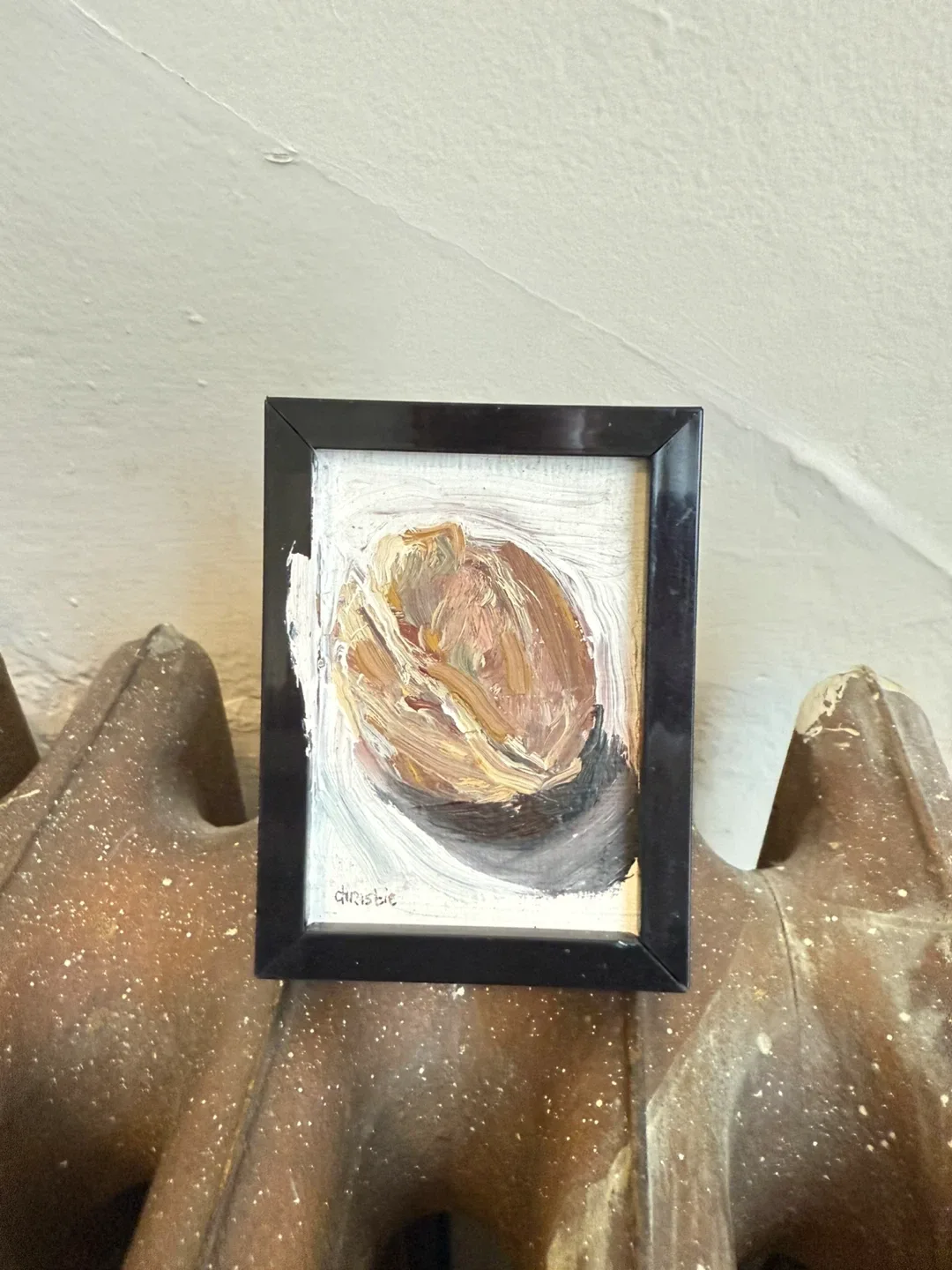 Original Leanne Christie Painting - Coffee Bean