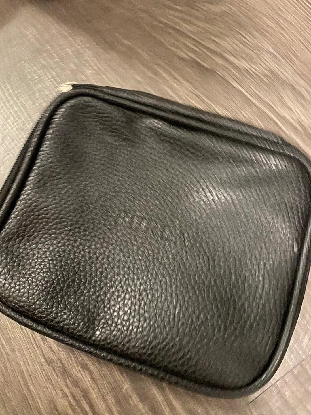 Furla Black Leather Pouch