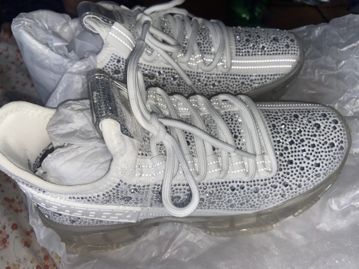 Steve Madden Crystal Embellished Sneakers - photo 3