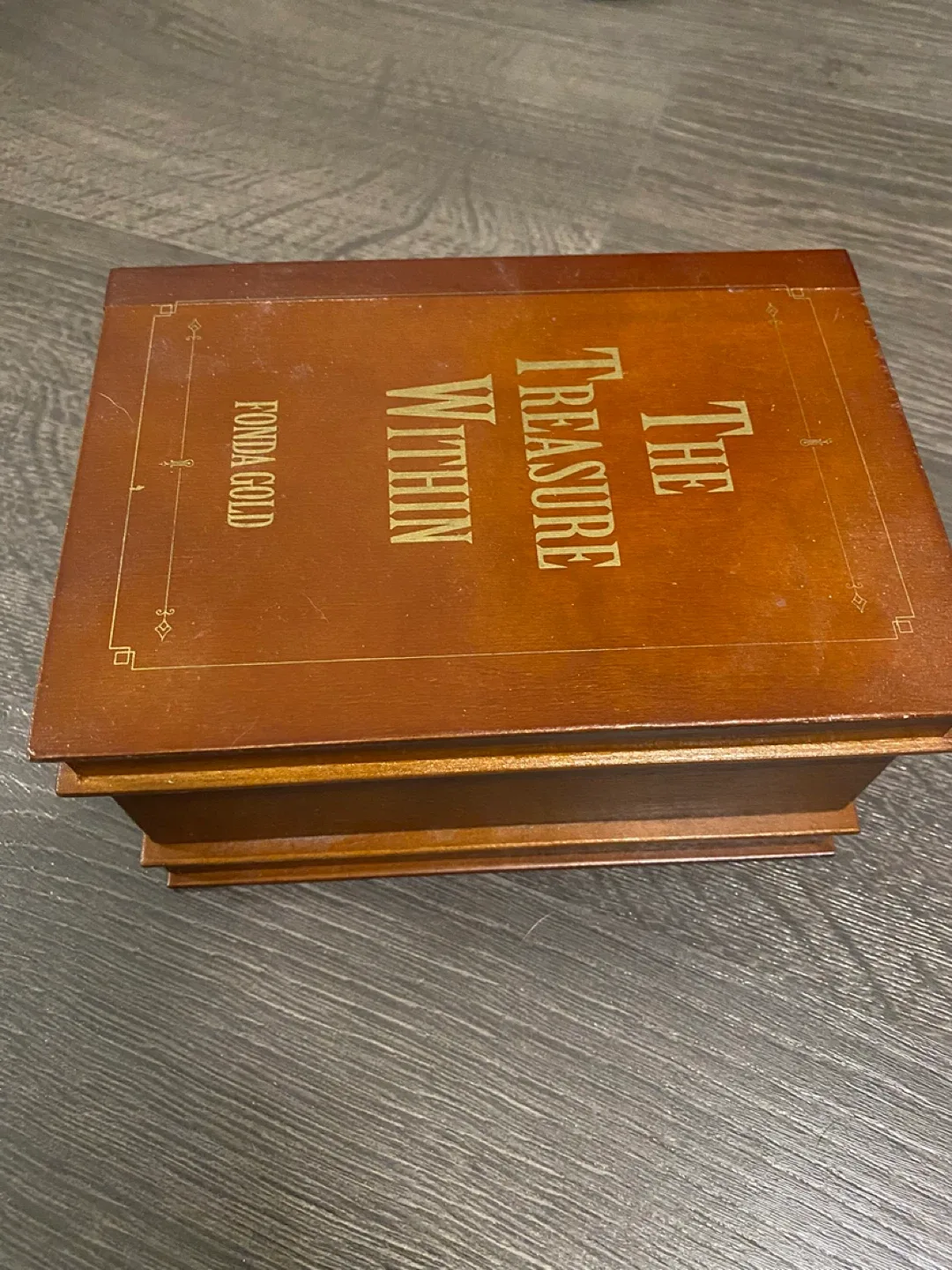 Fonda Gold 'The Treasure Within' Book Box
