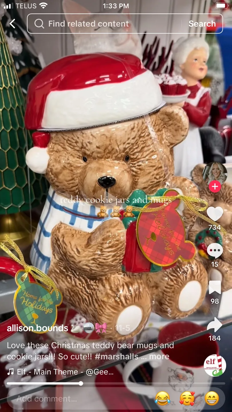 Teddy Bear Christmas Decor image indicator(7)