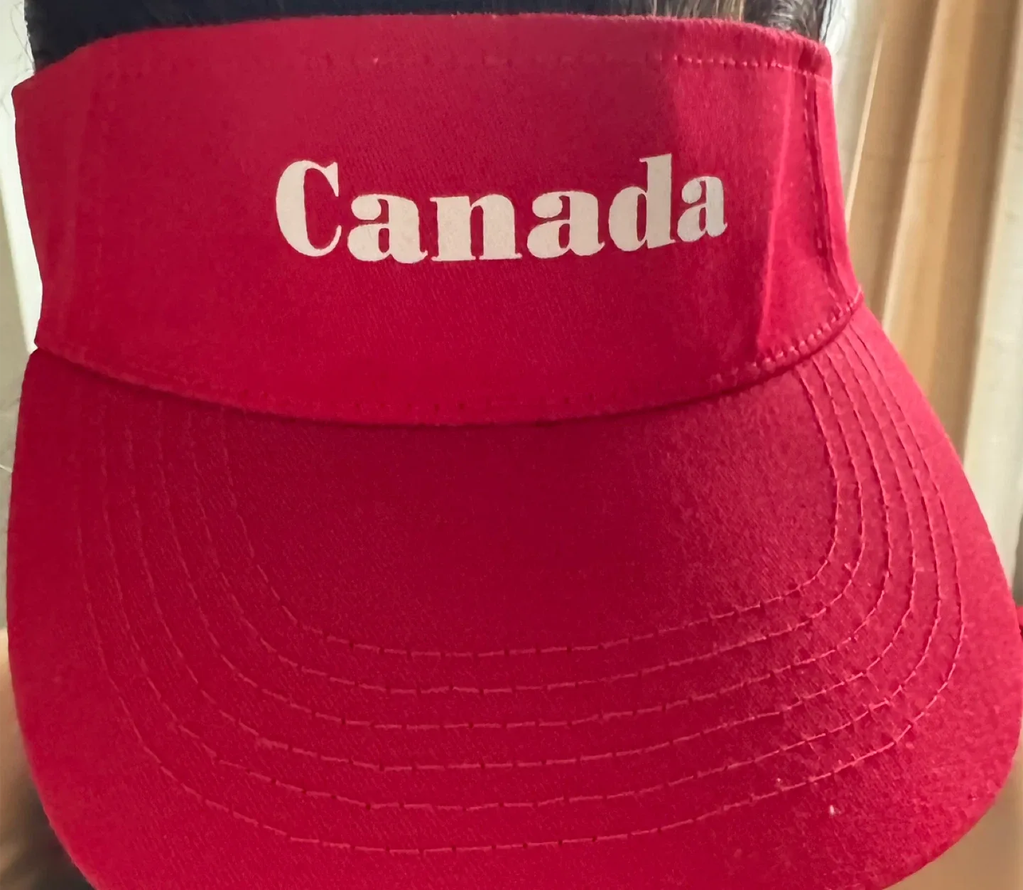 Red Canada Visor image indicator(2)