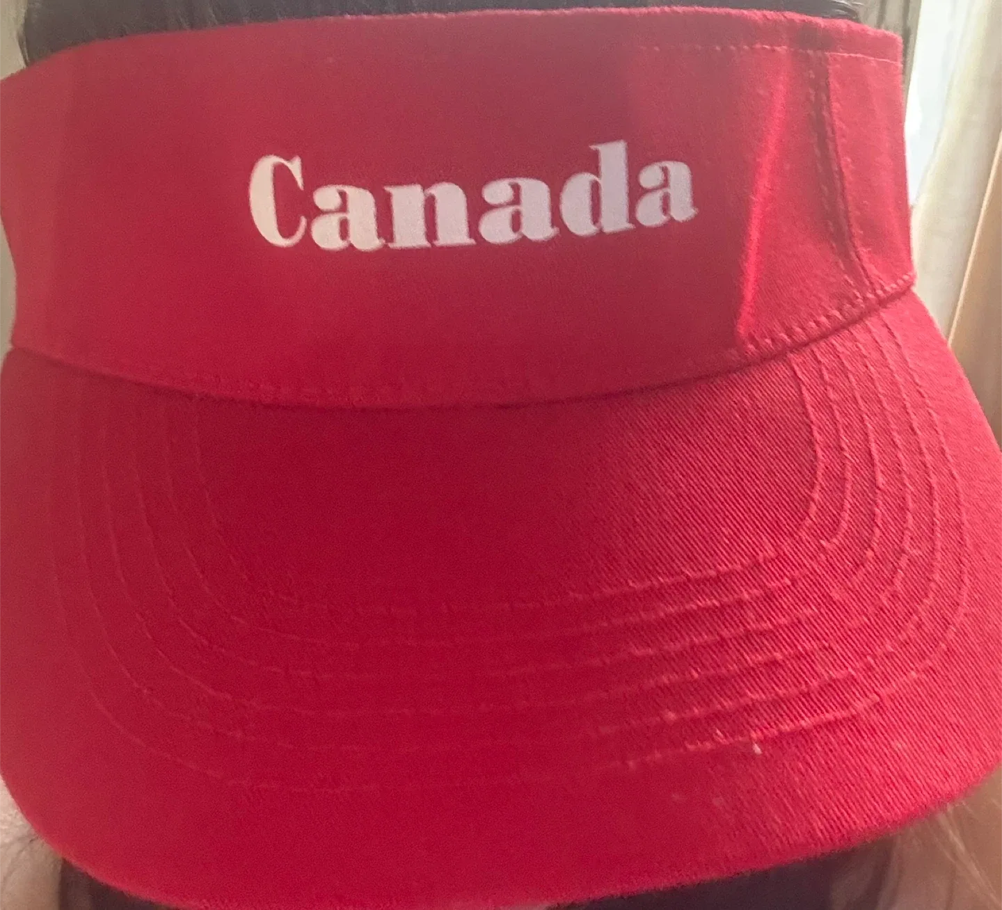 Red Canada Visor image indicator(3)