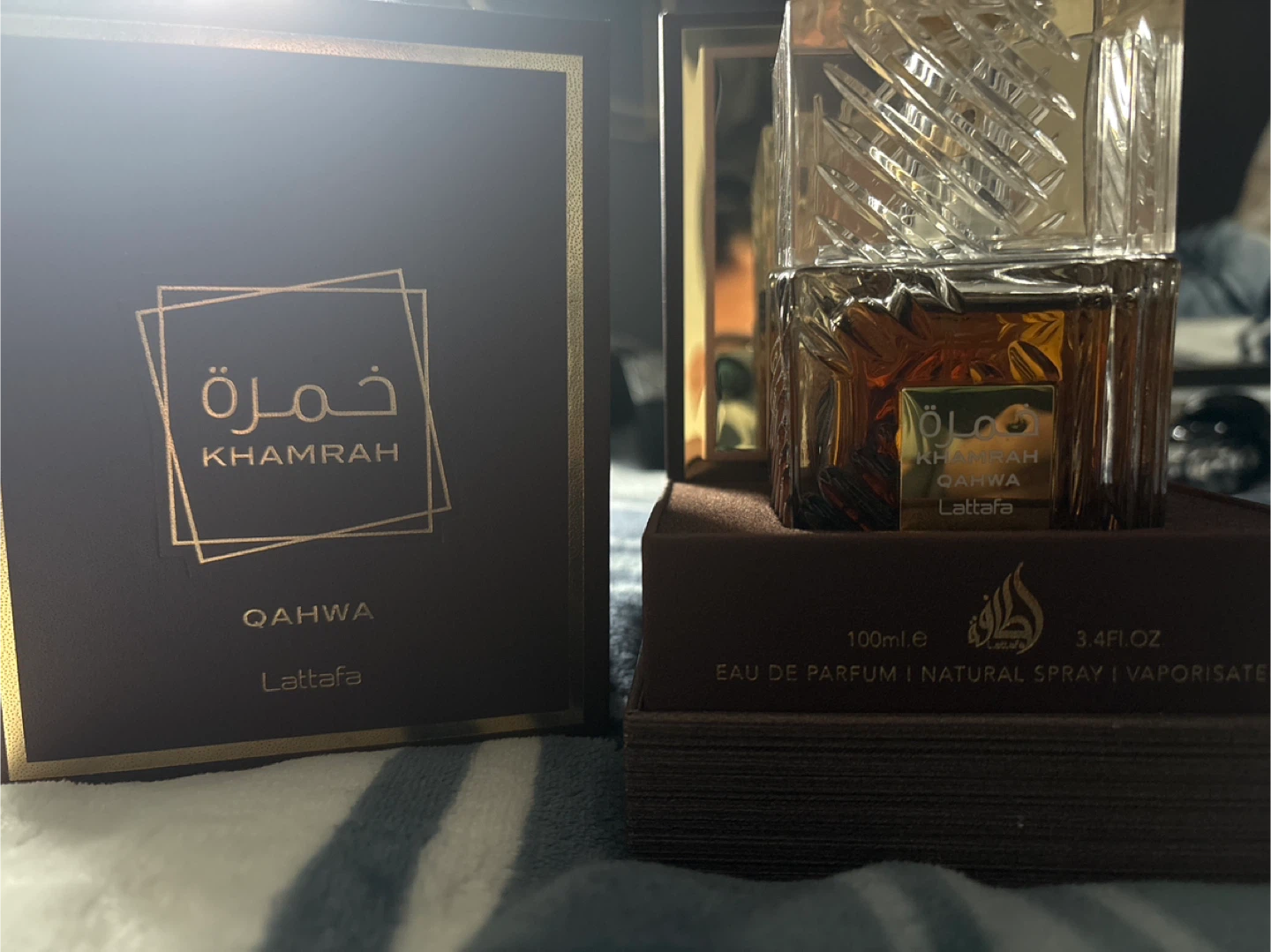 Lattafa Khamrah Qahwa 100ml Perfume #cleanout
