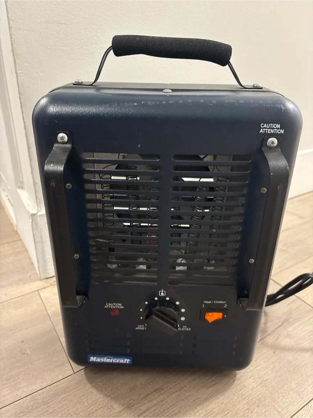 Mastercraft Portable Heater image indicator(5)