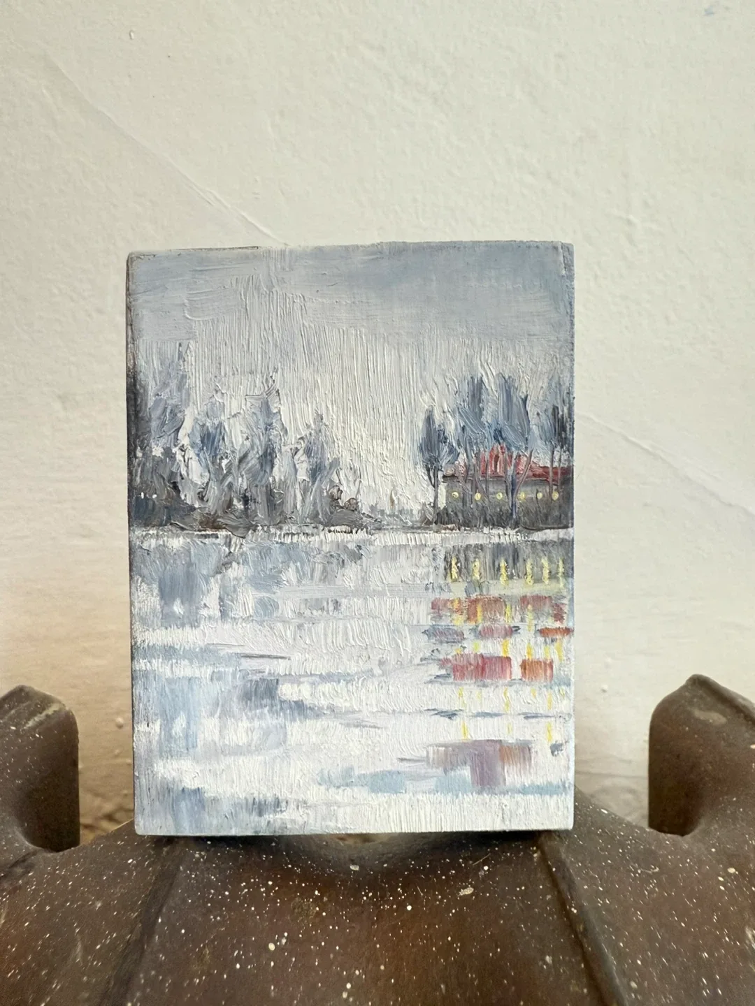 Original tiny painting - Cara Bain 🖼️