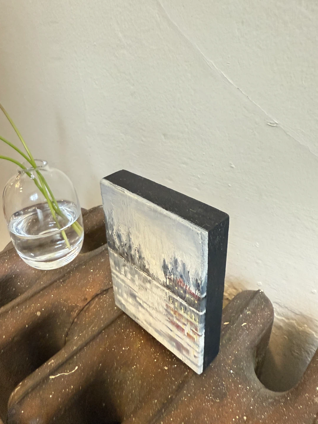 Original tiny painting - Cara Bain 🖼️ - photo 4