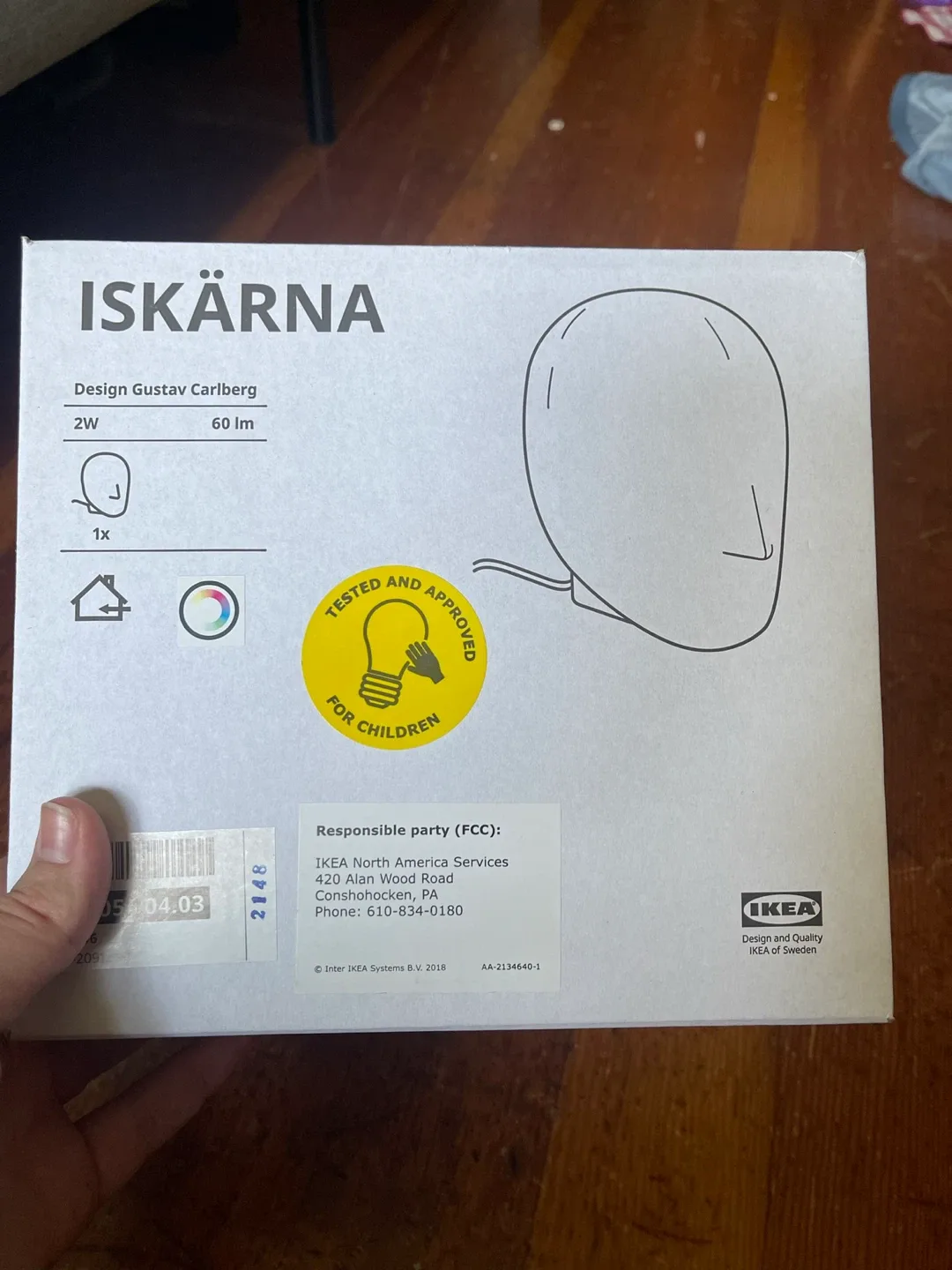 IKEA Iskärna Table Lamp
