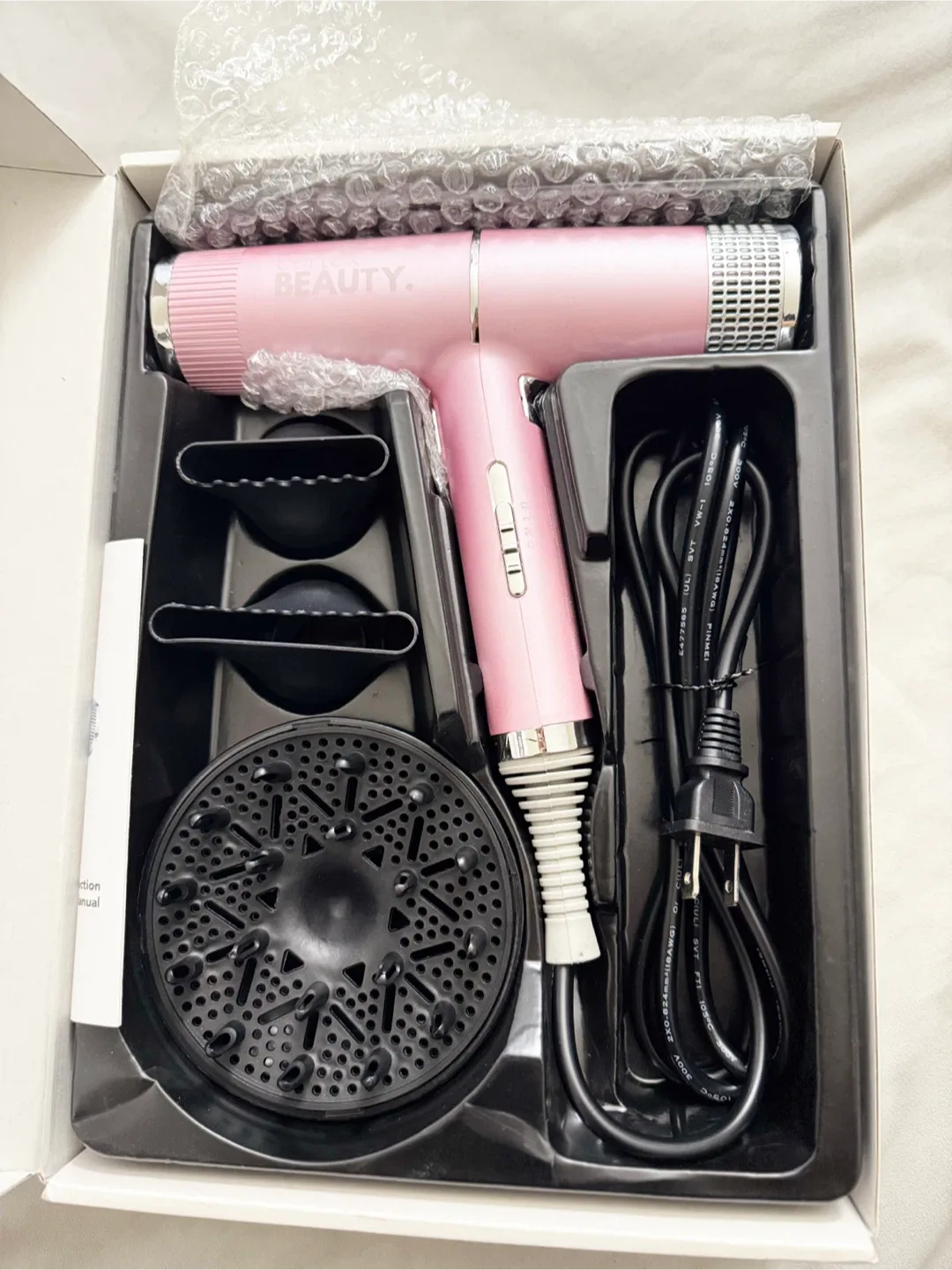 Cortex Beauty Airblade Hair Dryer - Pink, New in Box! image indicator(2)