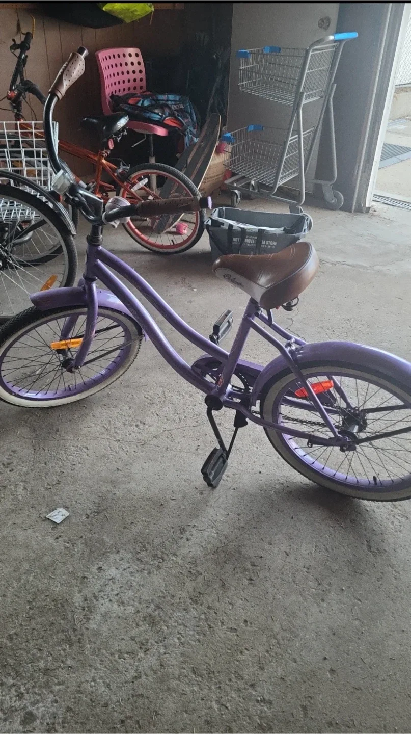 Purple Kids Bike