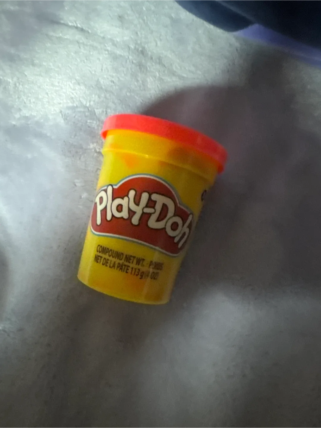 Play-Doh Yellow Container