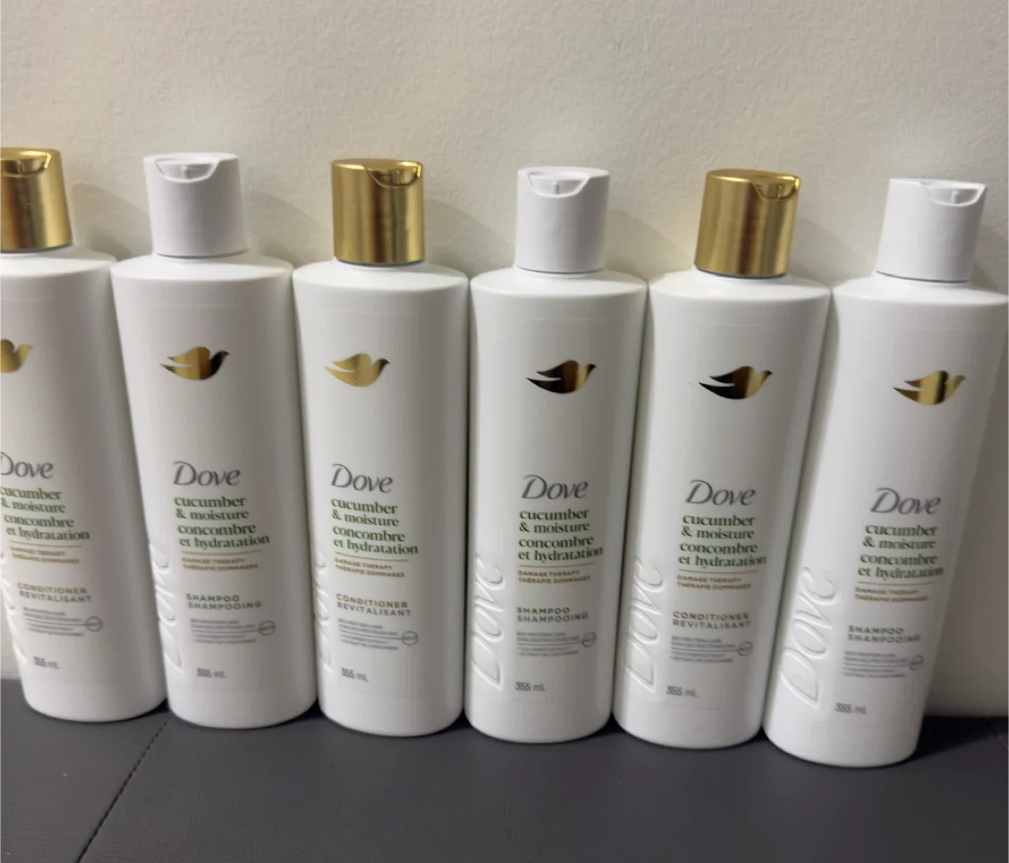Dove Shampoo & Conditioner 355 mL 4 for $15 image indicator(9)
