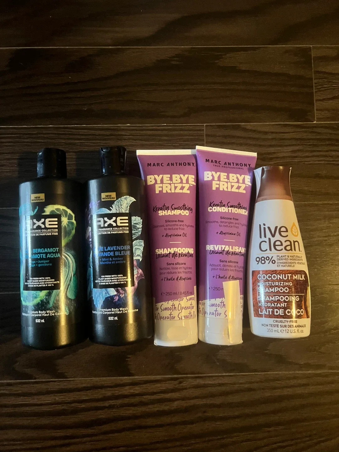 $5 each Axe, Marc Anthony, Live Clean Hair Products Bundle