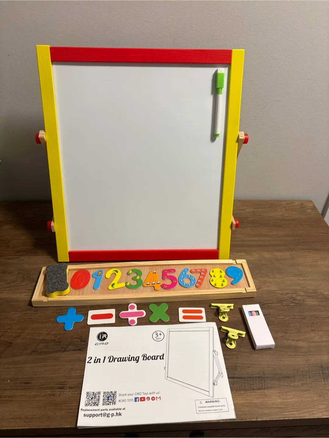 CIRO 2 in 1 Drawing Board (3+) image indicator(5)