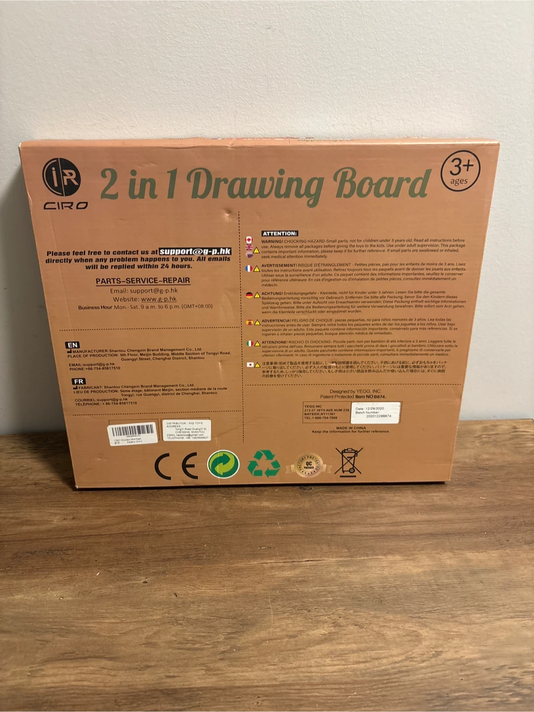 CIRO 2 in 1 Drawing Board (3+) - photo 2
