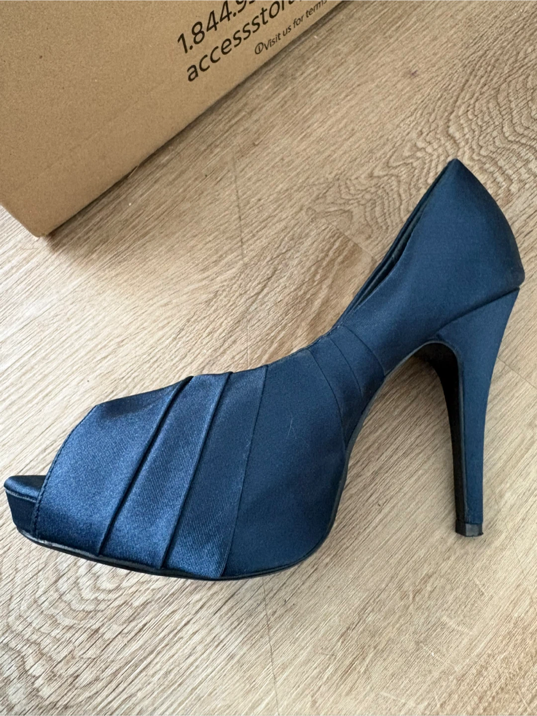 Blue heels 7.5W - photo 2