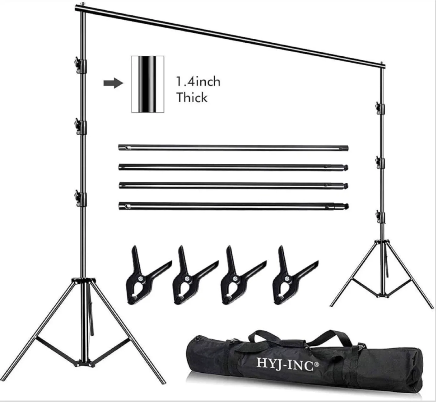HYJ-INC Backdrop Stand 10ft x 10ft