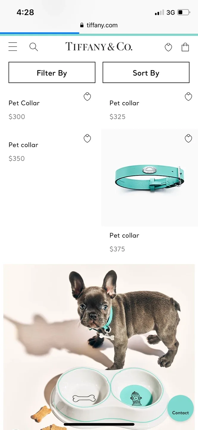 Tiffany & Co. Pet Collar Turquoise image indicator(8)