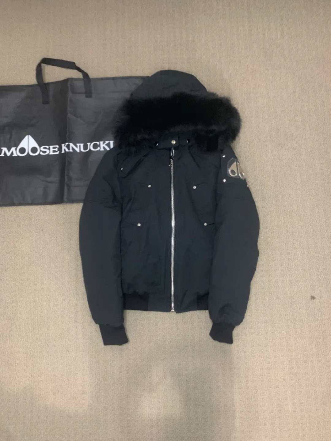 Moose knuckles bomber ‘Black’