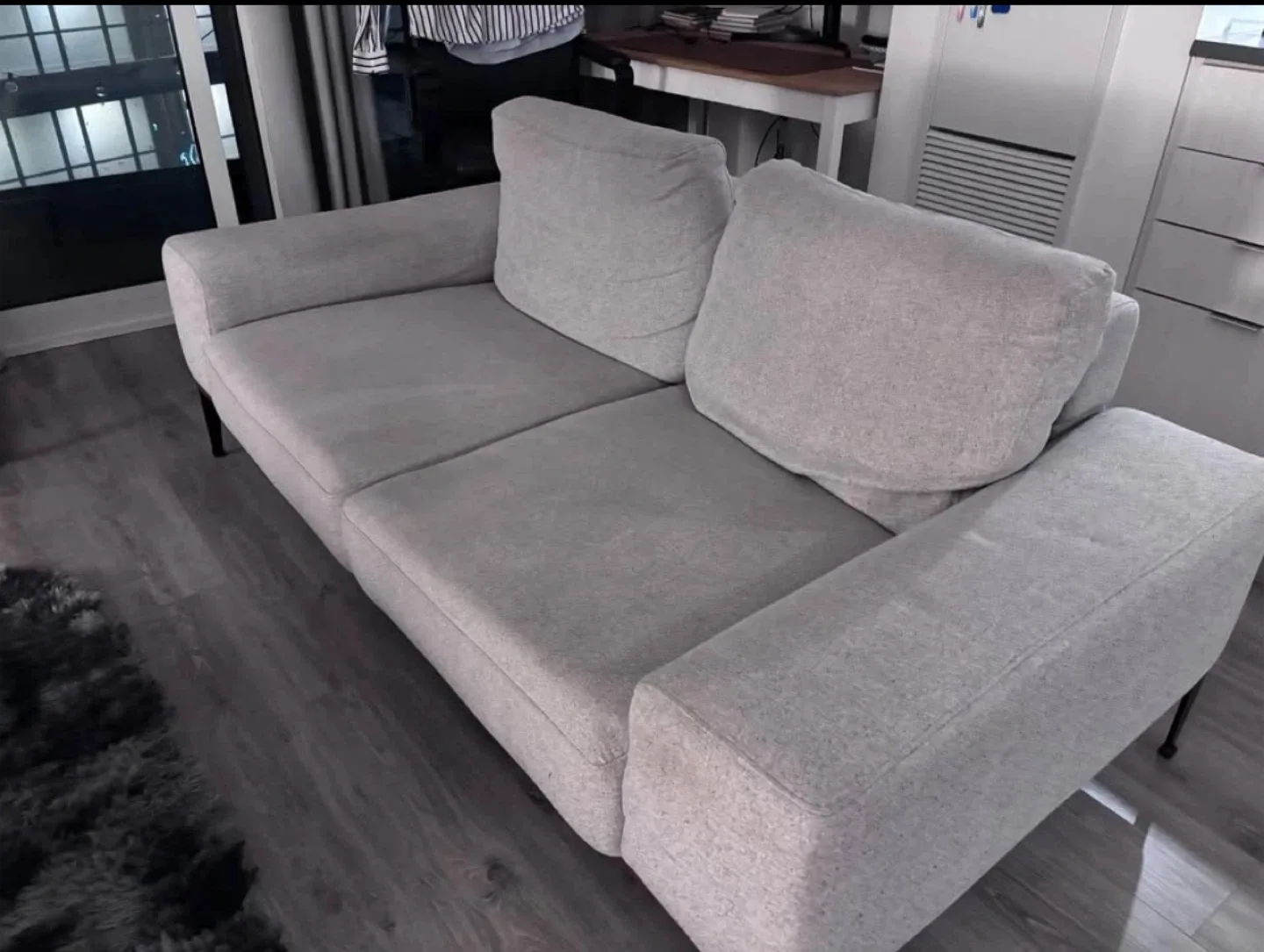 Structube Preston 3 seater loveseat couch (DELIVERY AVAILABLE) image indicator(9)