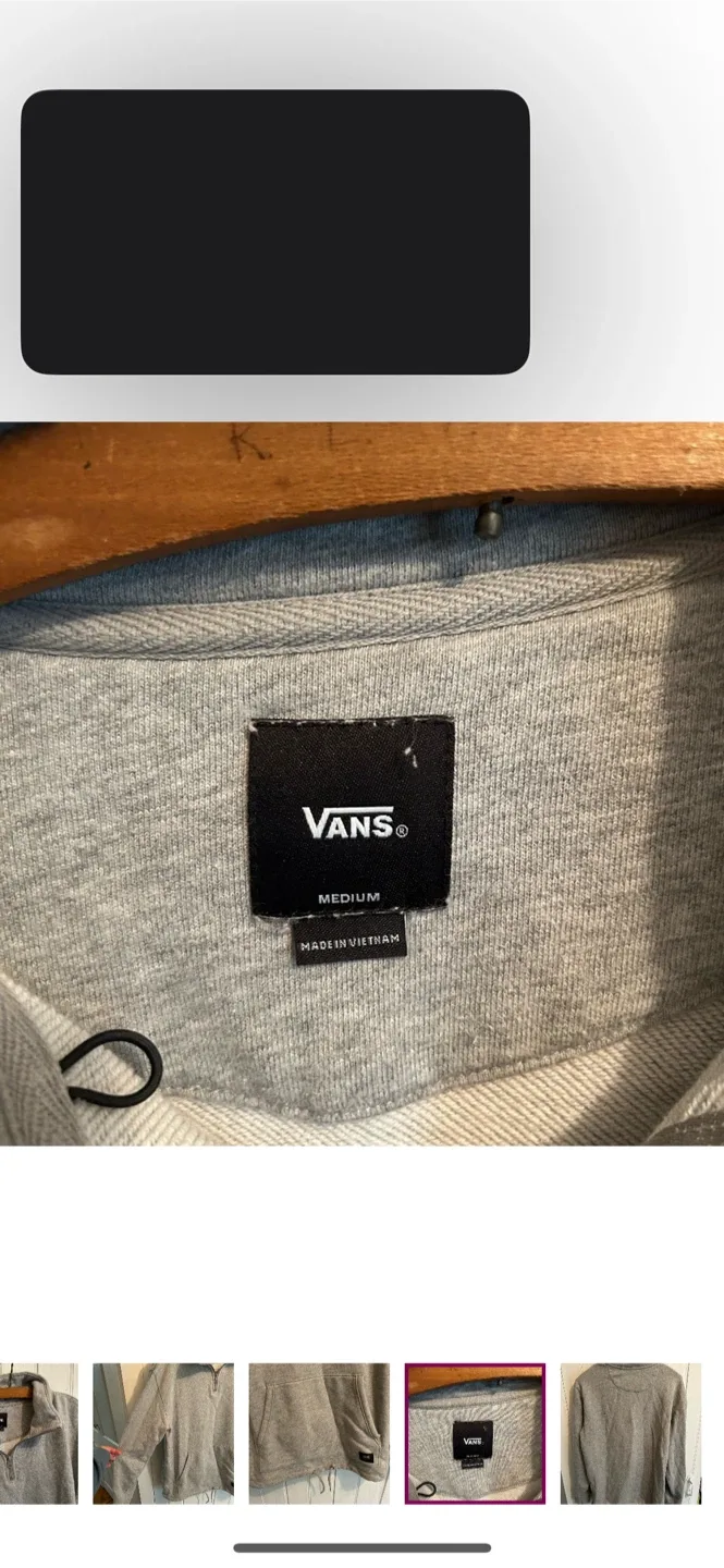 Vans Quarter Zip Pullover - Medium image indicator(5)