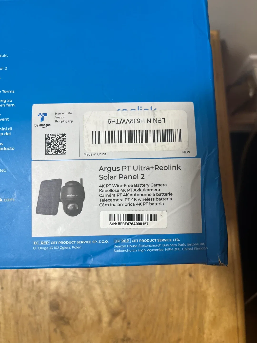 New Reolink Argus PT Ultra + Solar Panel 2 image indicator(2)