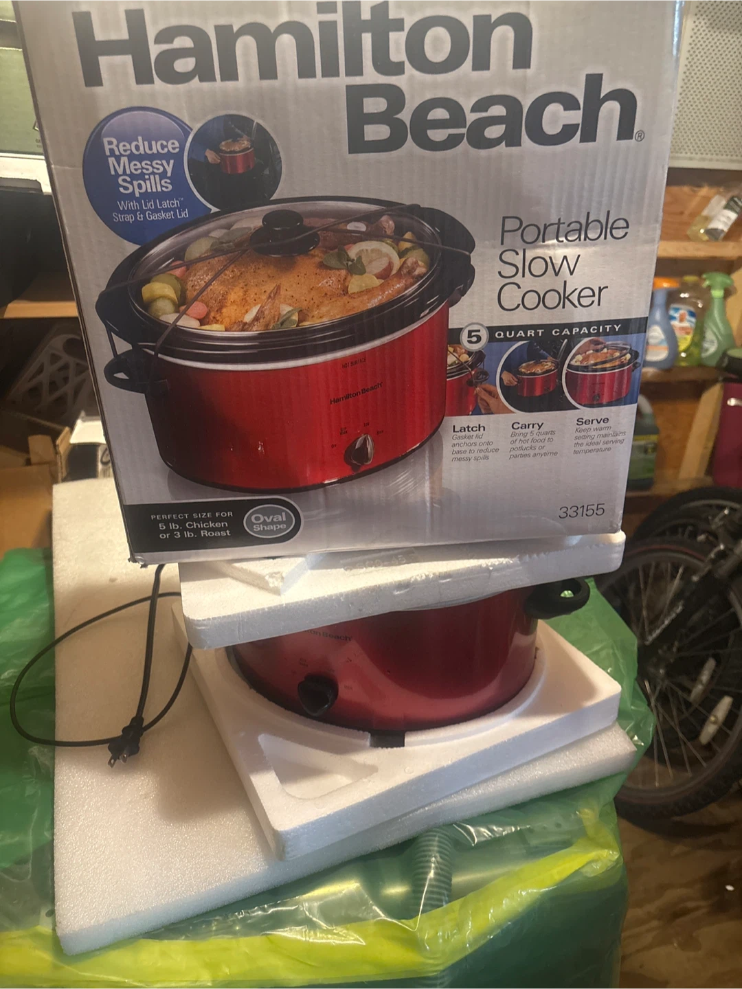Hamilton Beach Portable Slow Cooker - 5 Quart - photo 3