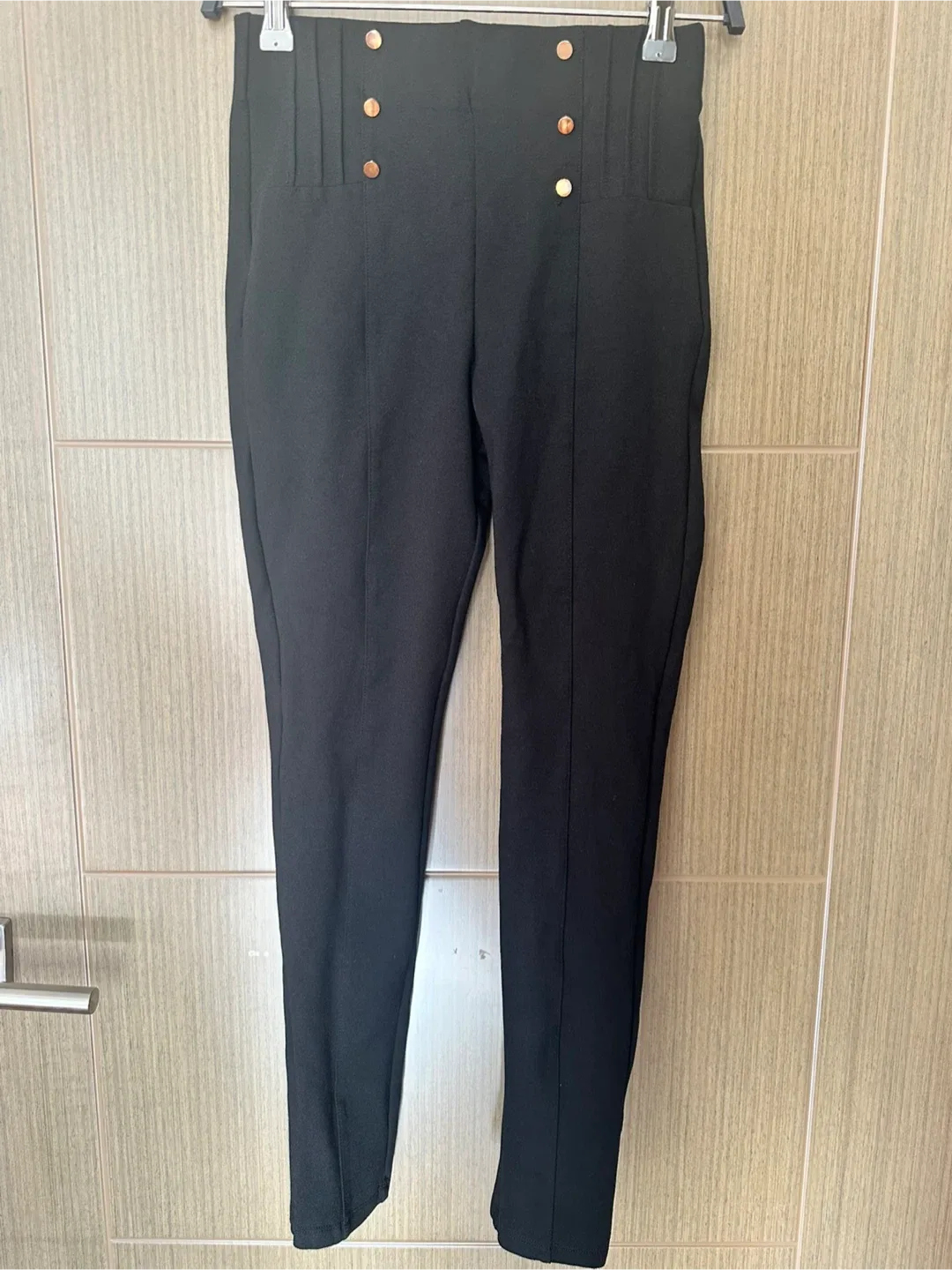 Francesca mi ami Black Ponte Leggings Pants - Size Small
