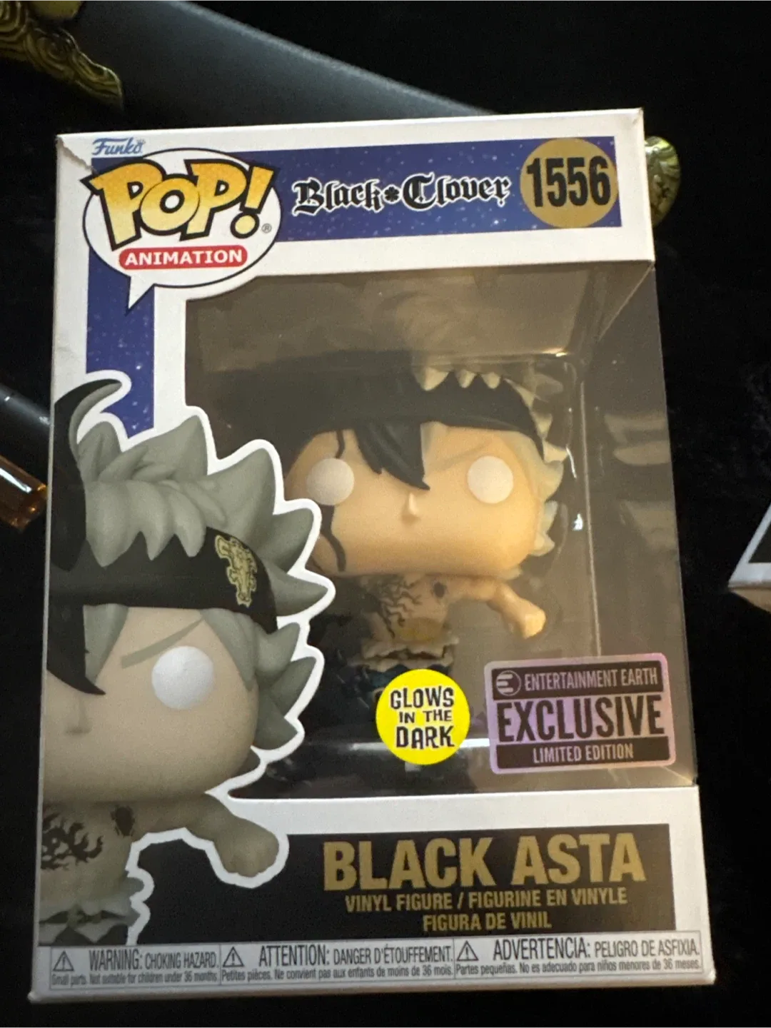 Black clover pop figure
