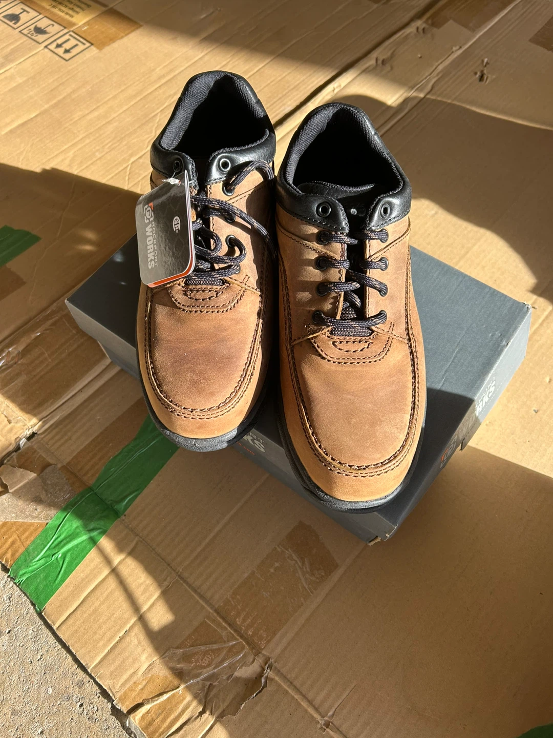 New work shoes size 8.5L - photo 5