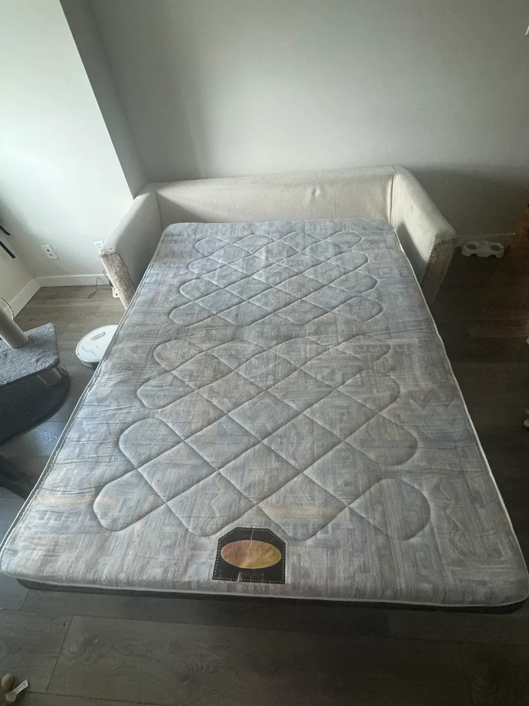 Pull Out Sofa Bed - Beige