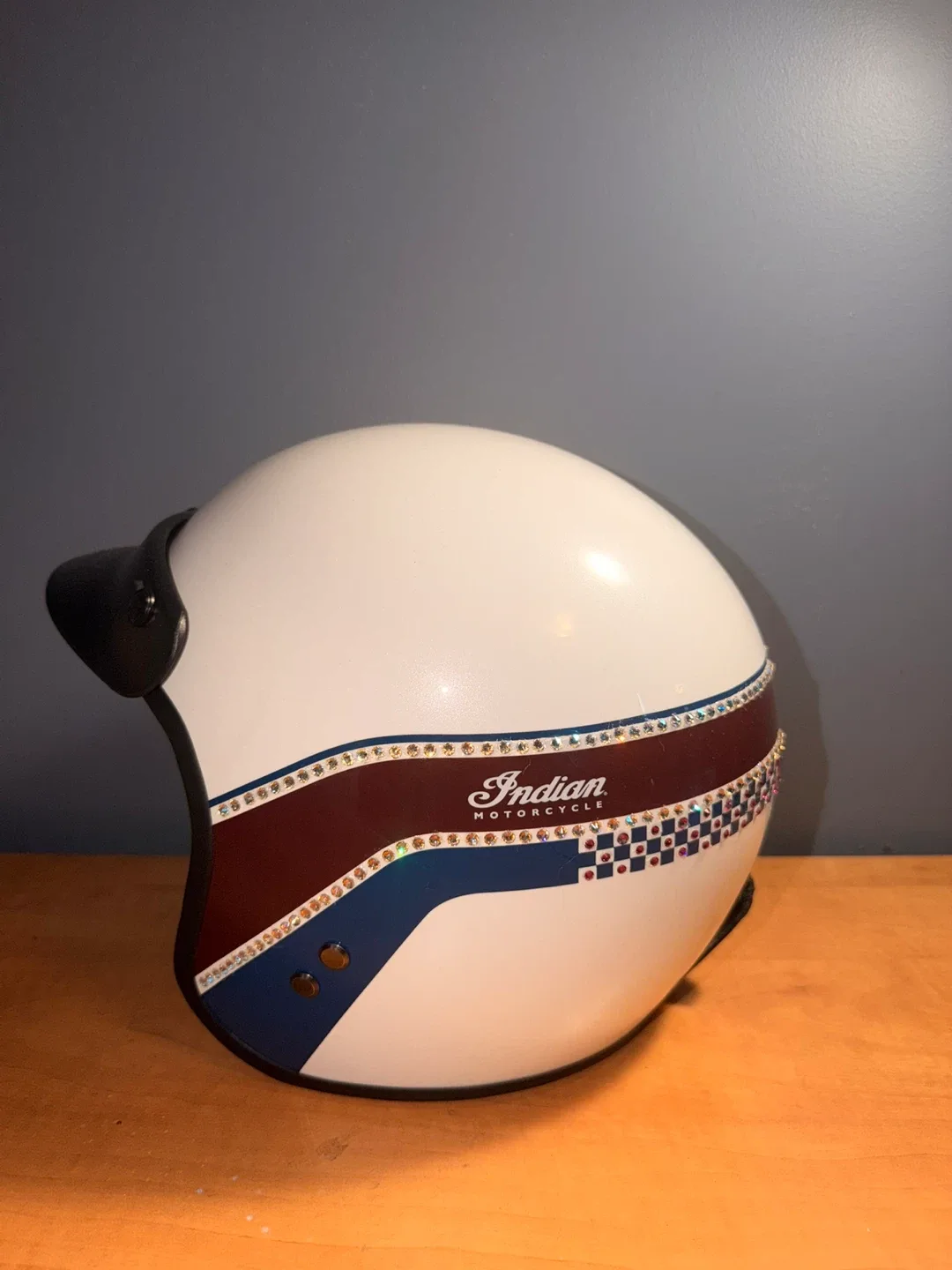 Indian Motorcycle Helmet, Size M image indicator(2)