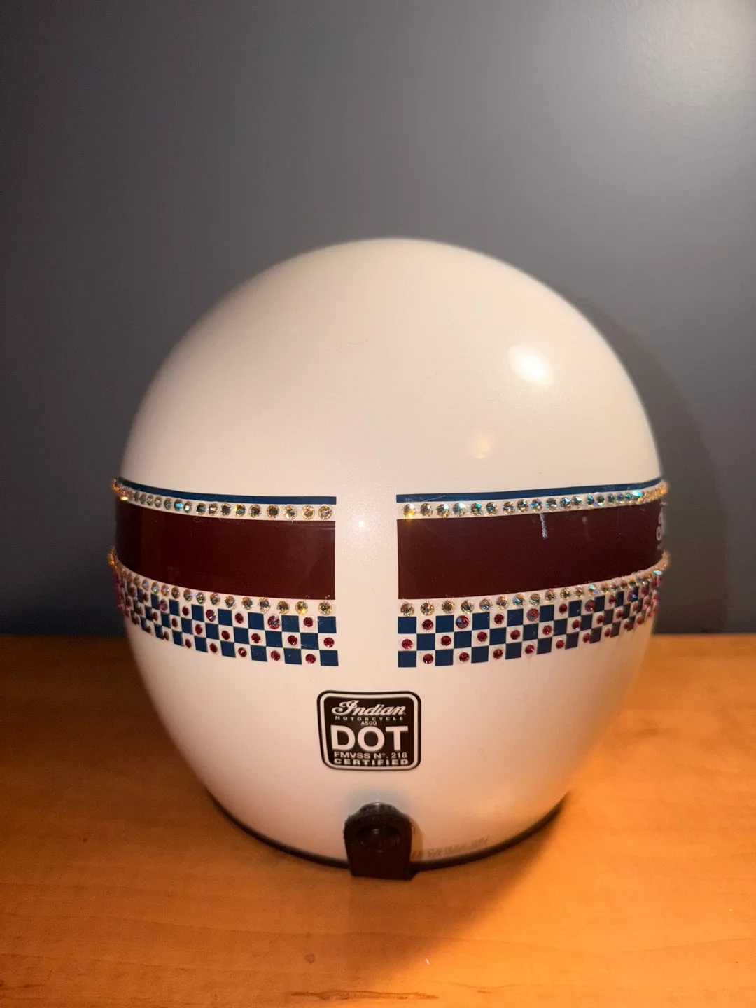 Indian Motorcycle Helmet, Size M image indicator(4)