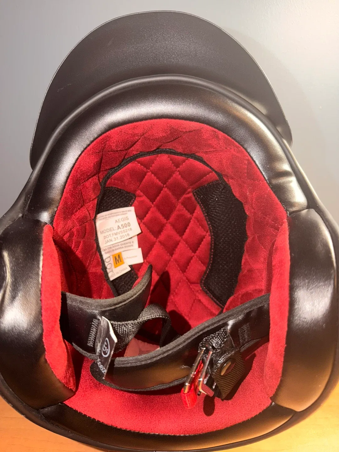 Indian Motorcycle Helmet, Size M image indicator(5)