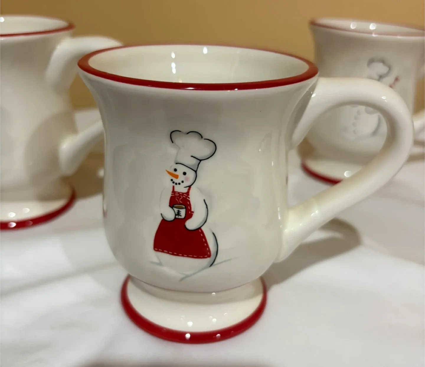 Christmas Snowman Mugs (Set of 4) image indicator(4)