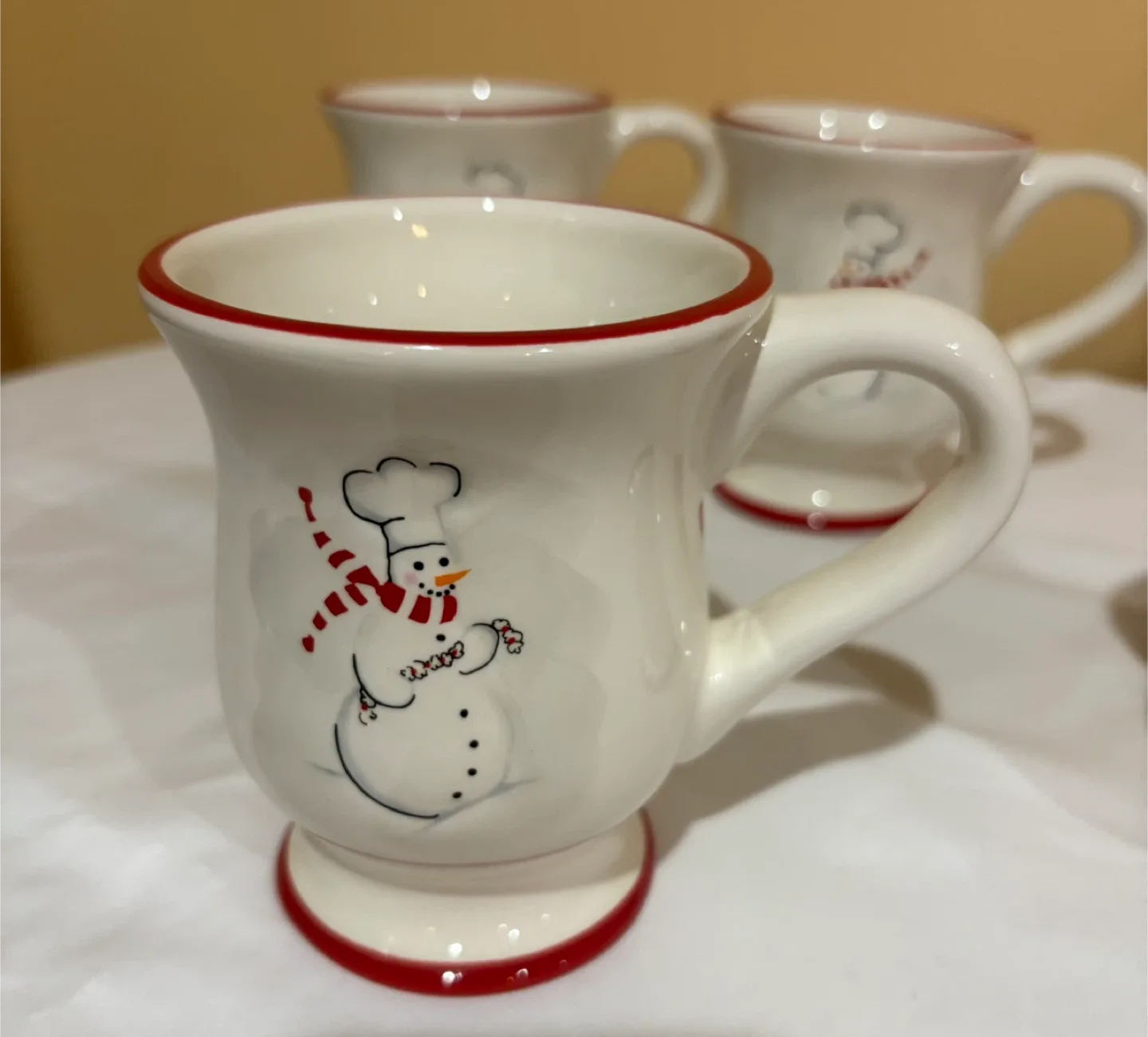 Christmas Snowman Mugs (Set of 4) image indicator(5)