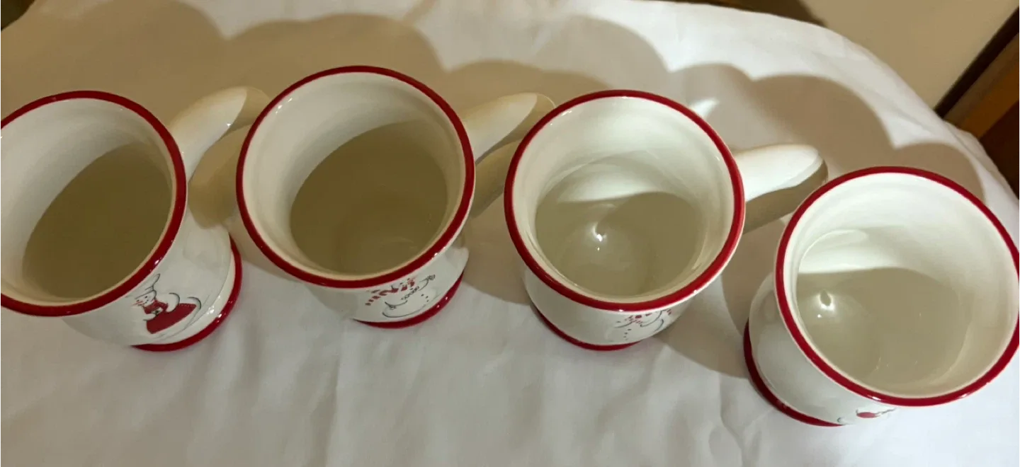 Christmas Snowman Mugs (Set of 4) image indicator(9)