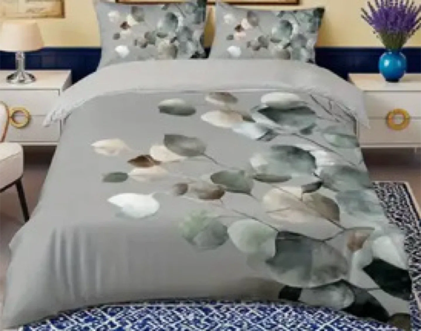 Queen size duvet cover set with 2 pillowcases image indicator(9)