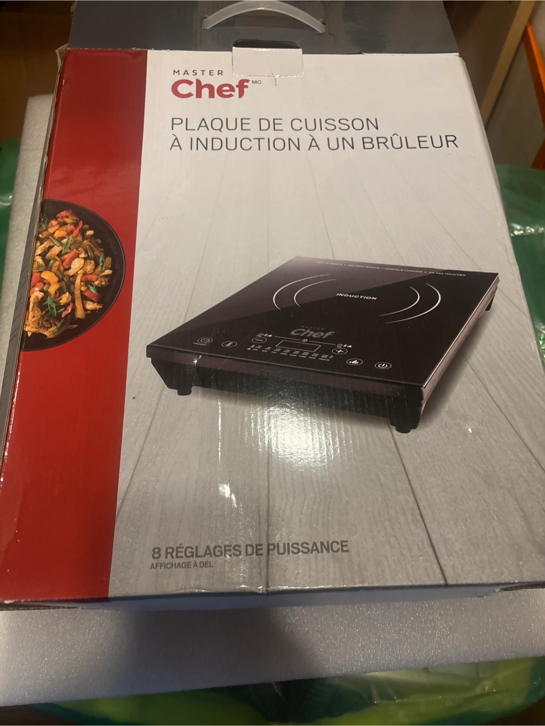 Master Chef Single-Burner Induction Cooktop - Like New! - photo 3