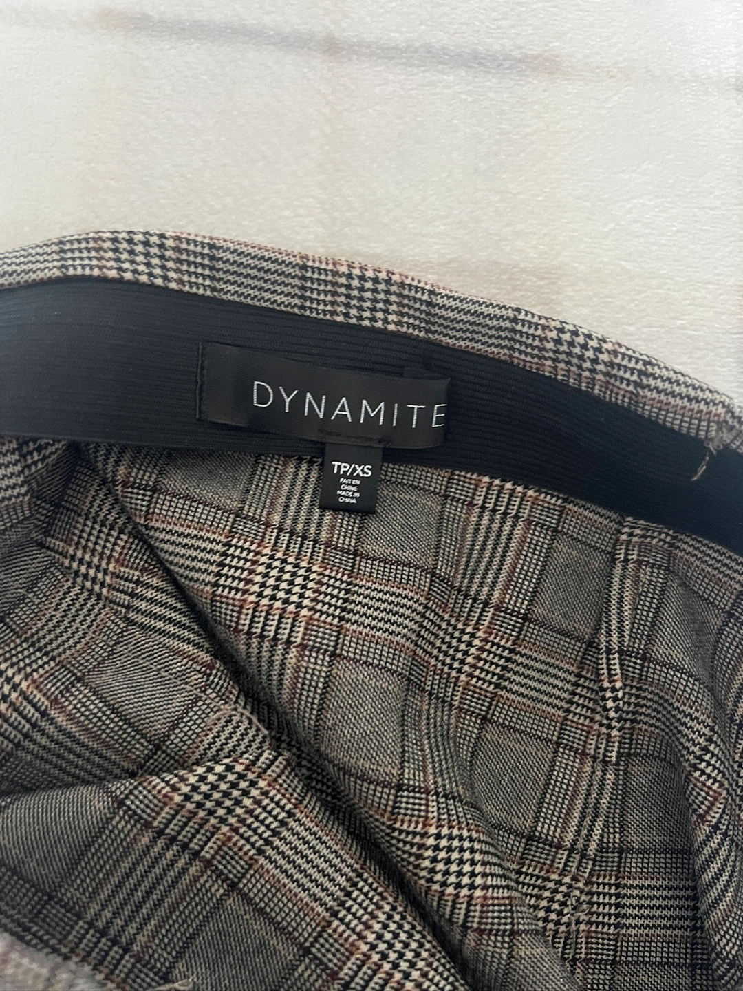 Dynamite Plaid Mini Skirt - Size XS - photo 3