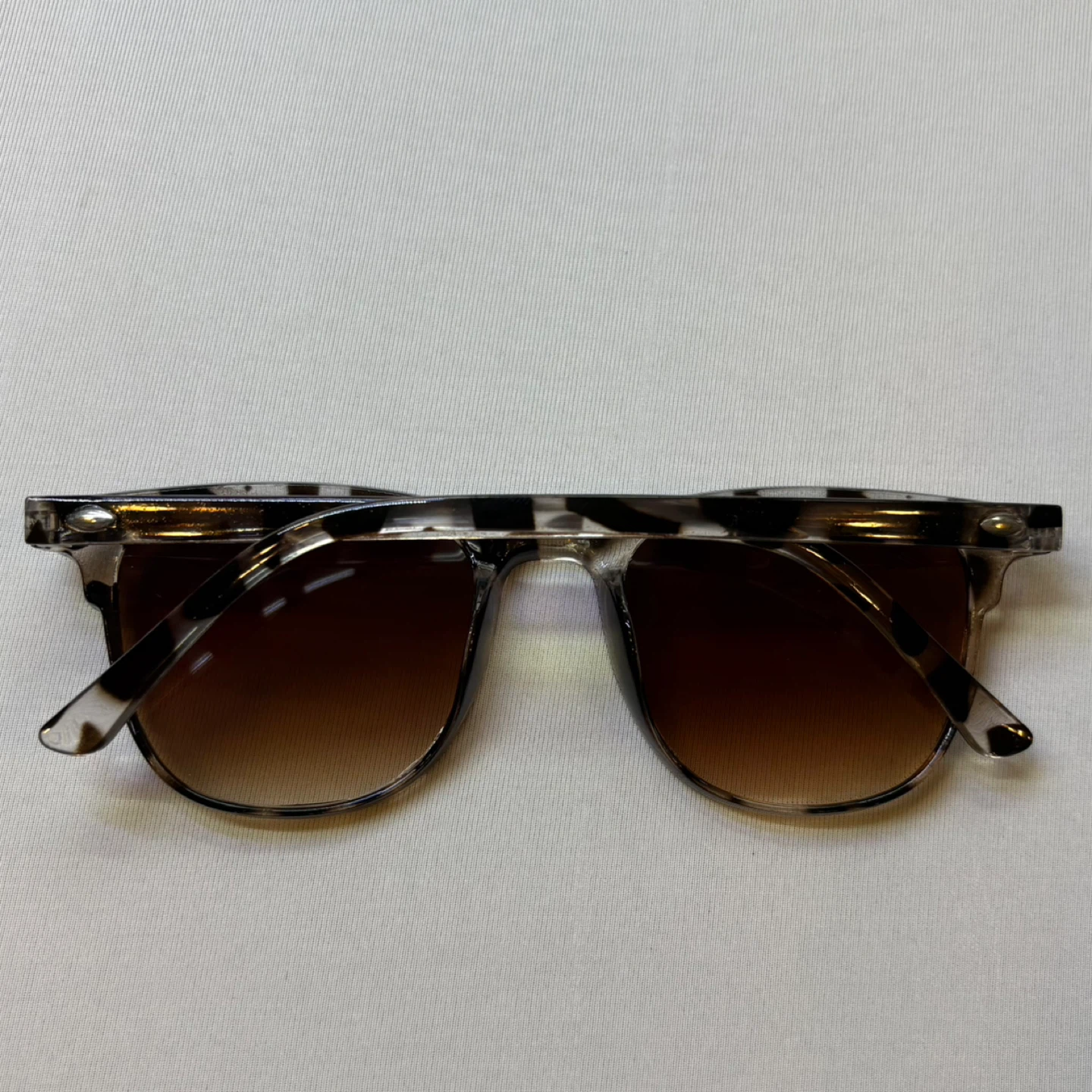 Meet Glasses Brown Tortoiseshell Sunglasses Gradient Lenses (3) - photo 5