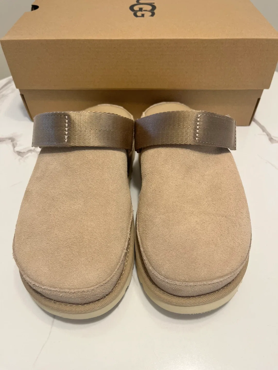 Brand New UGG Tasman LTA Clog, Sand, Size 6.5