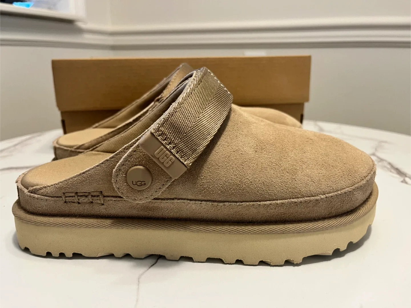 Brand New UGG Tasman LTA Clog, Sand, Size 6.5 image indicator(5)