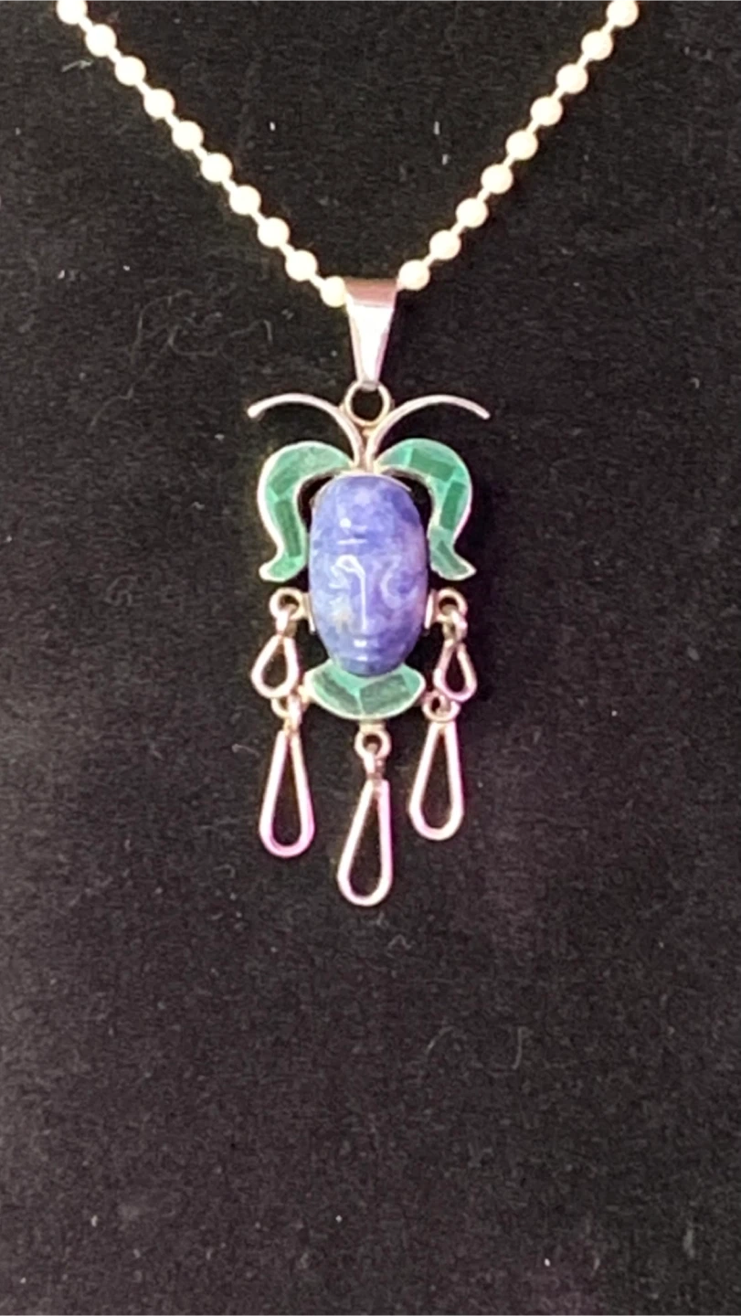 Vintage.925 Warrior Pendant (signed) - photo 2