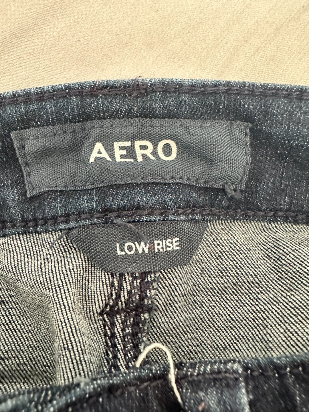 AERO Low Rise Dark Wash Jeans - Size 0 Short - photo 2