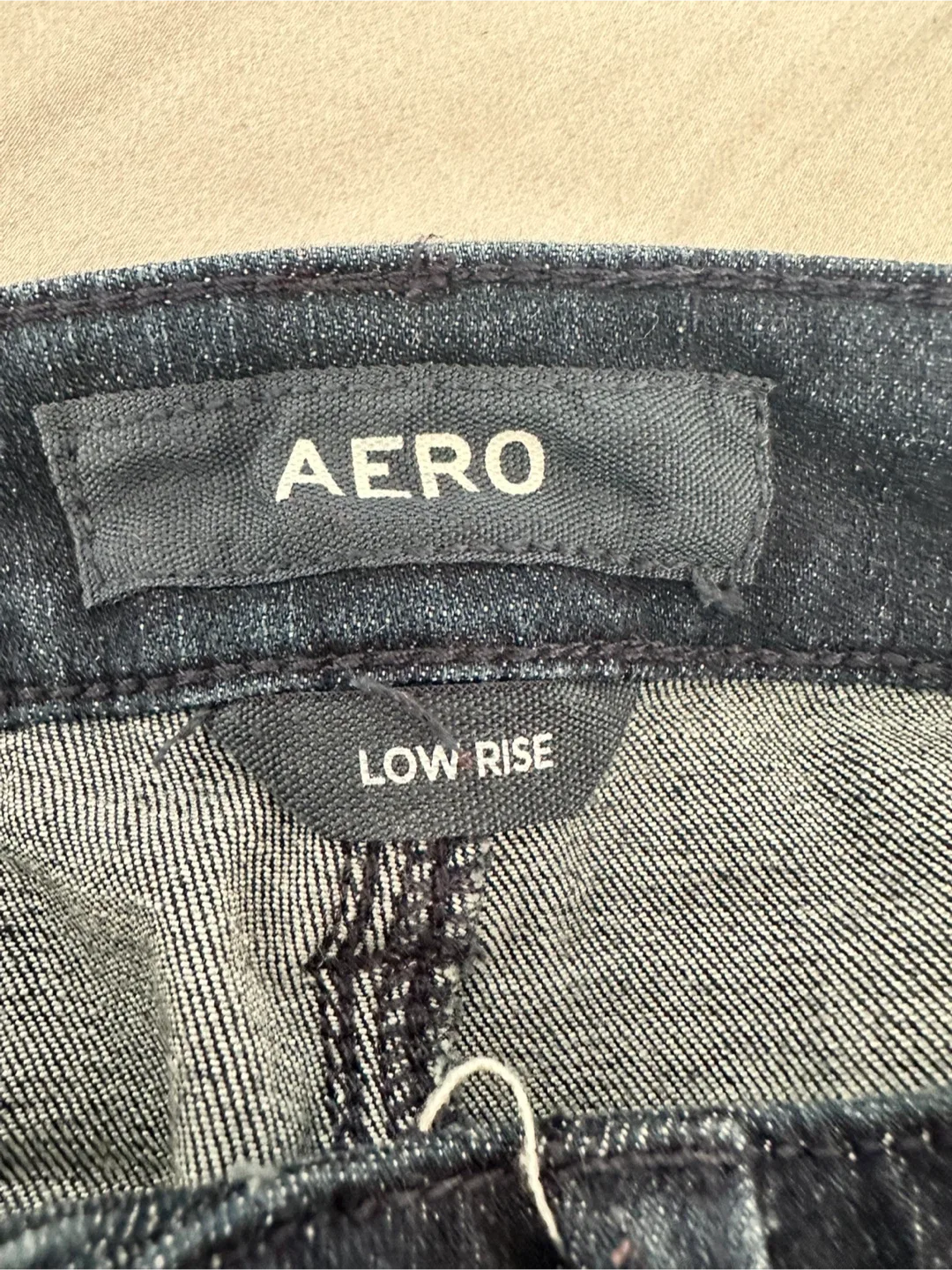 AERO Low Rise Dark Wash Jeans - Size 0 Short image indicator(2)