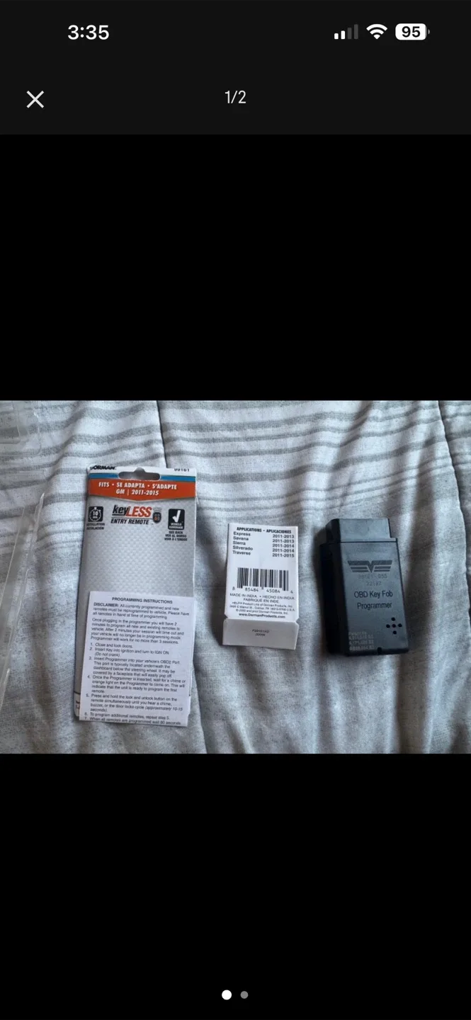Dorman Keyless Entry Remote Programmer GM 2011-2015