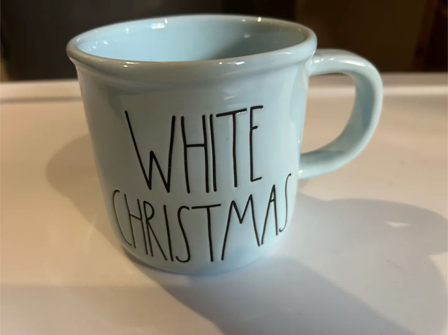 Rae Dunn white Christmas Mug